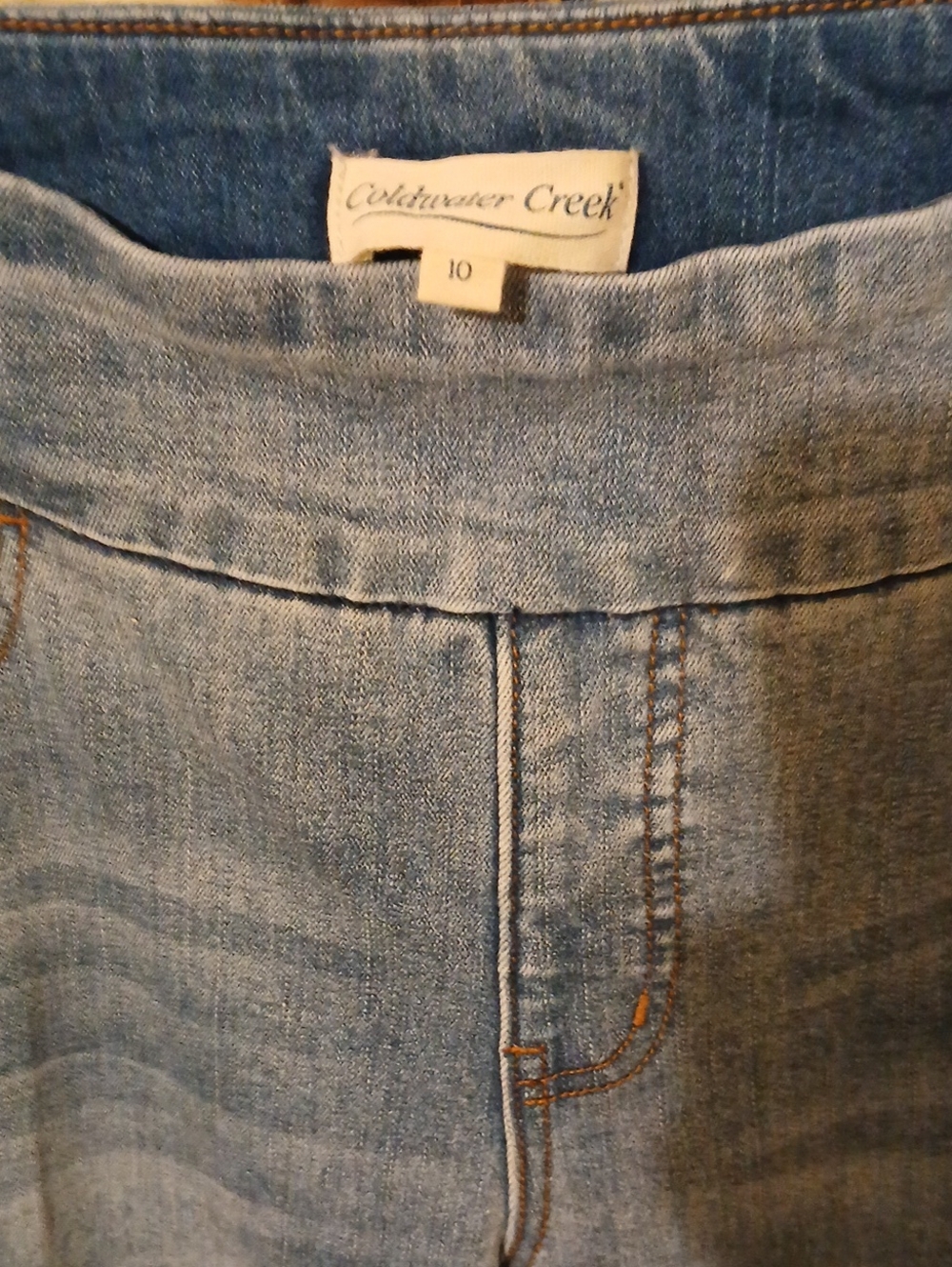 Coldwater Creek Women's Light Blue High-Rise Jeans
